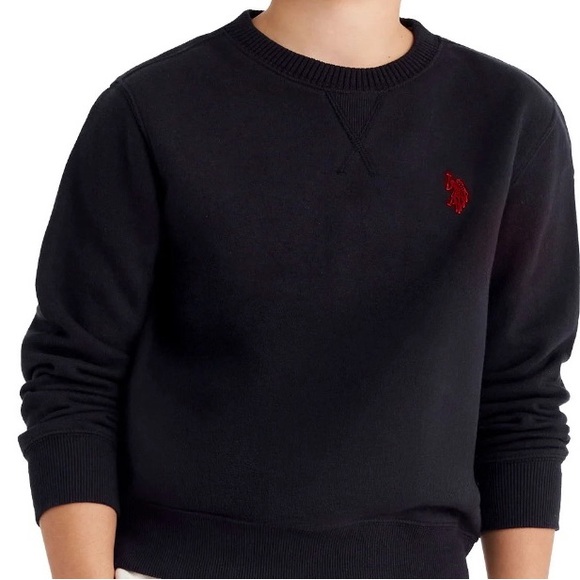 U.S. Polo Assn. Other - Boy’s Black Sweater with Red Logo